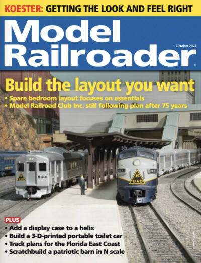 Model Railroader Issue Cover
