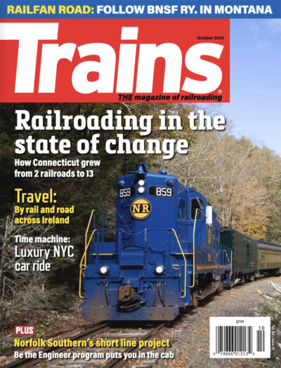 Trains Magazine Issue Cover